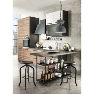 TOMASUCCI Lampadario INDUSTRIAL Grigio