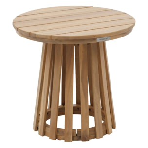 Table d appoint de jardin ronde "Osuna" 50 x 50cm en acacia