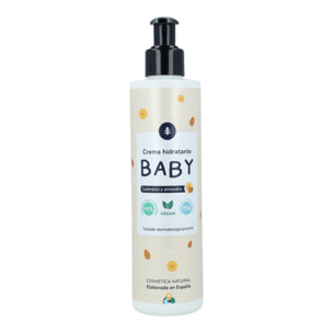 Crema hidratante infantil Caléndula y Almendra Planeta Huerto 250 ml