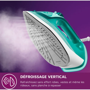 Fer à repasser PHILIPS DST3030/70 fer à vapeur vert
