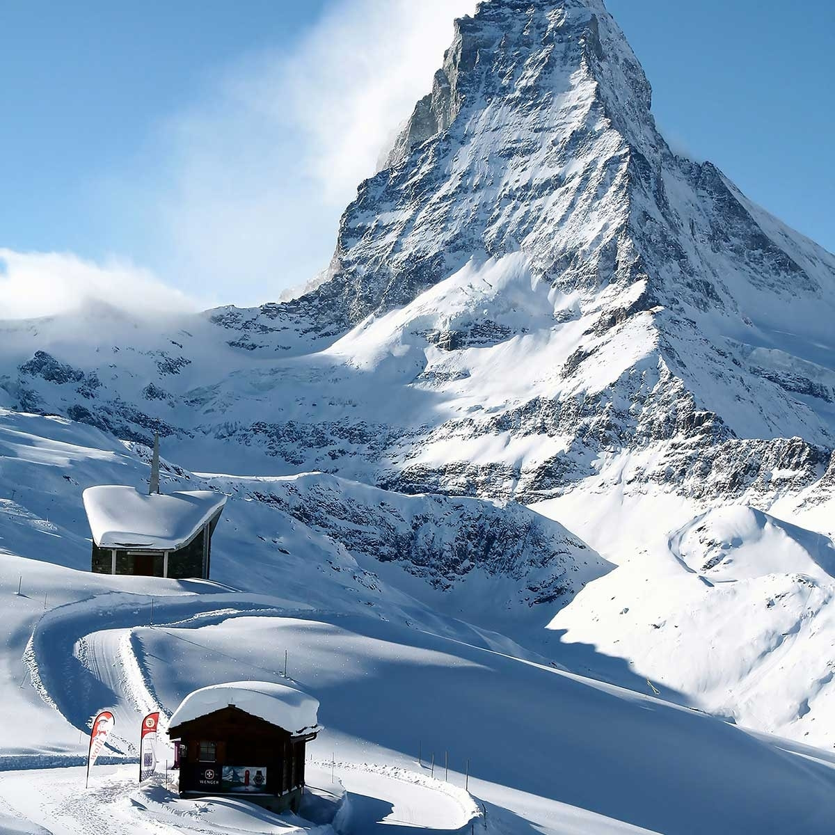 Tableau murale montagne matterhorn Toile imprimée