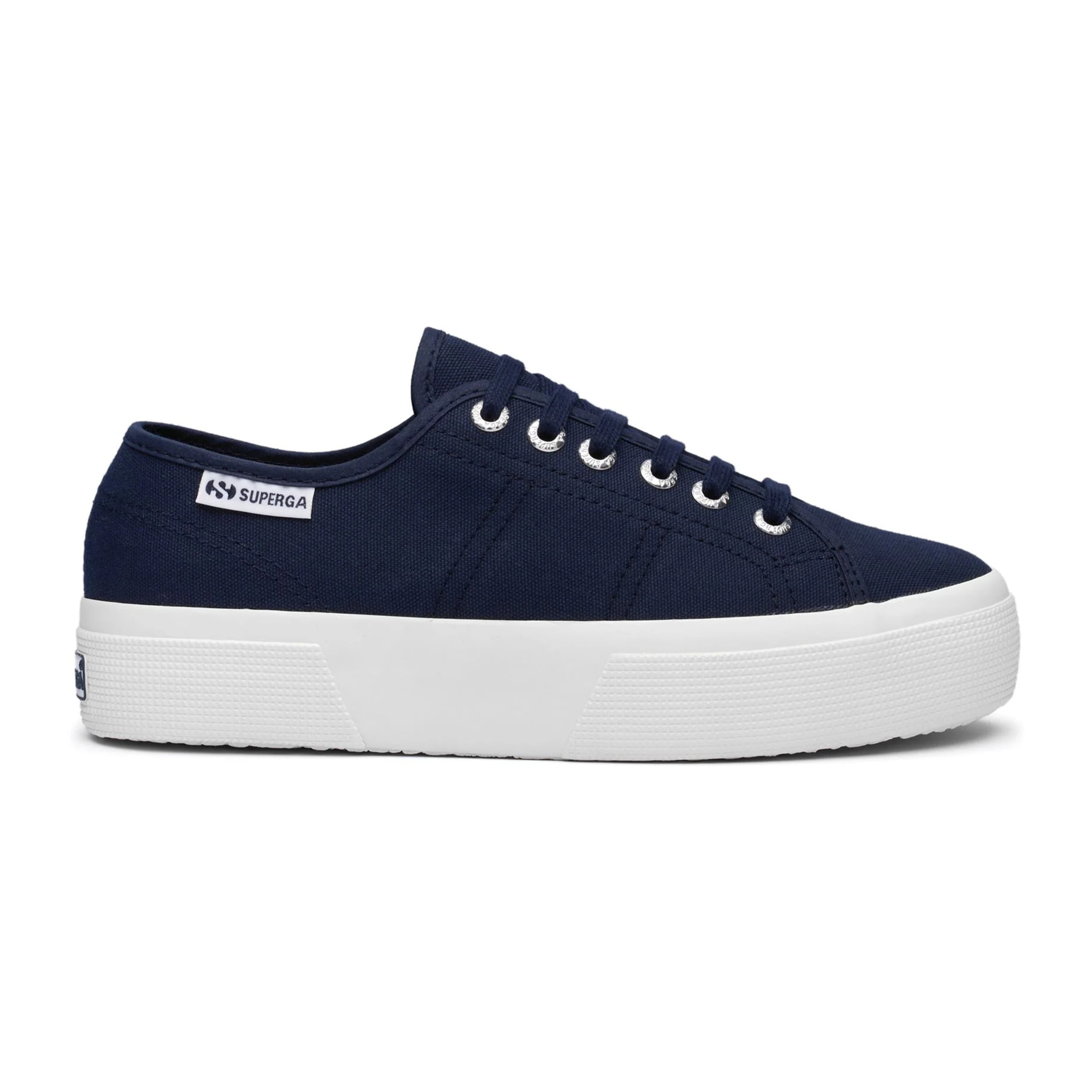 Superga - Zapatos de mujer Unisex Azul - 3740 Platform Leggera
