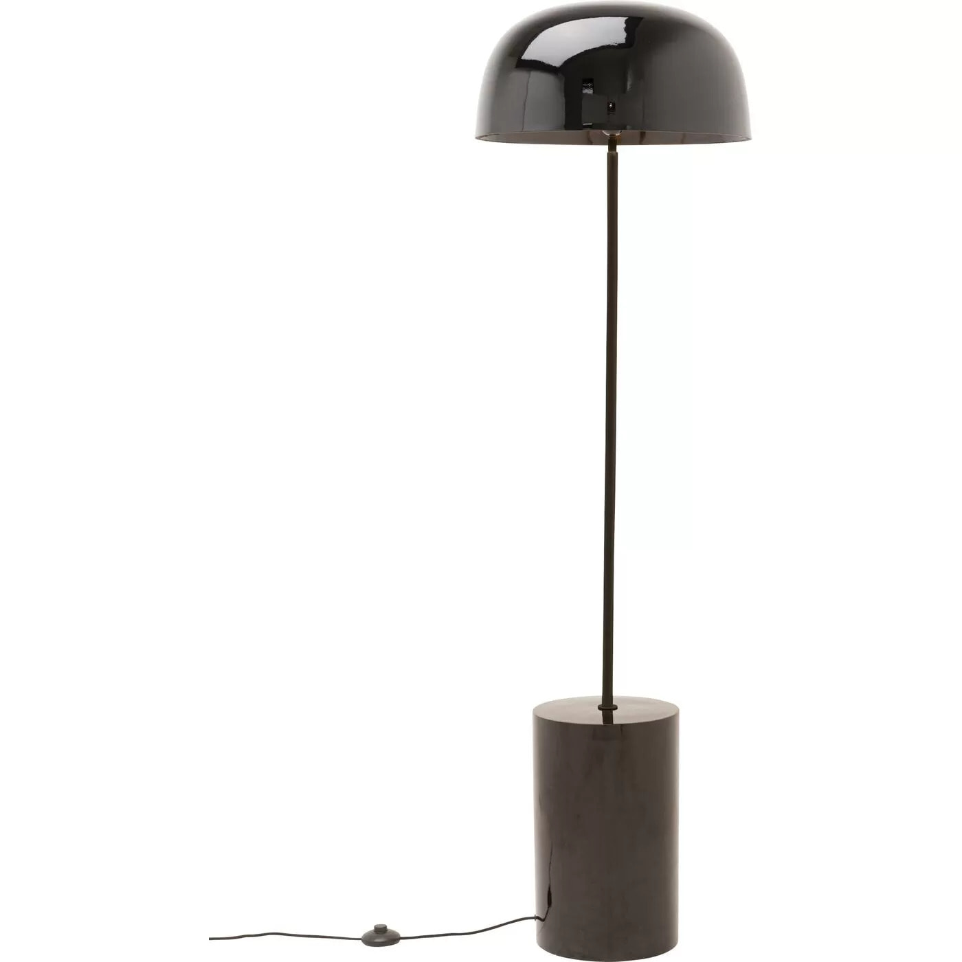 Lampadaire Loungy 160cm noir Kare Design