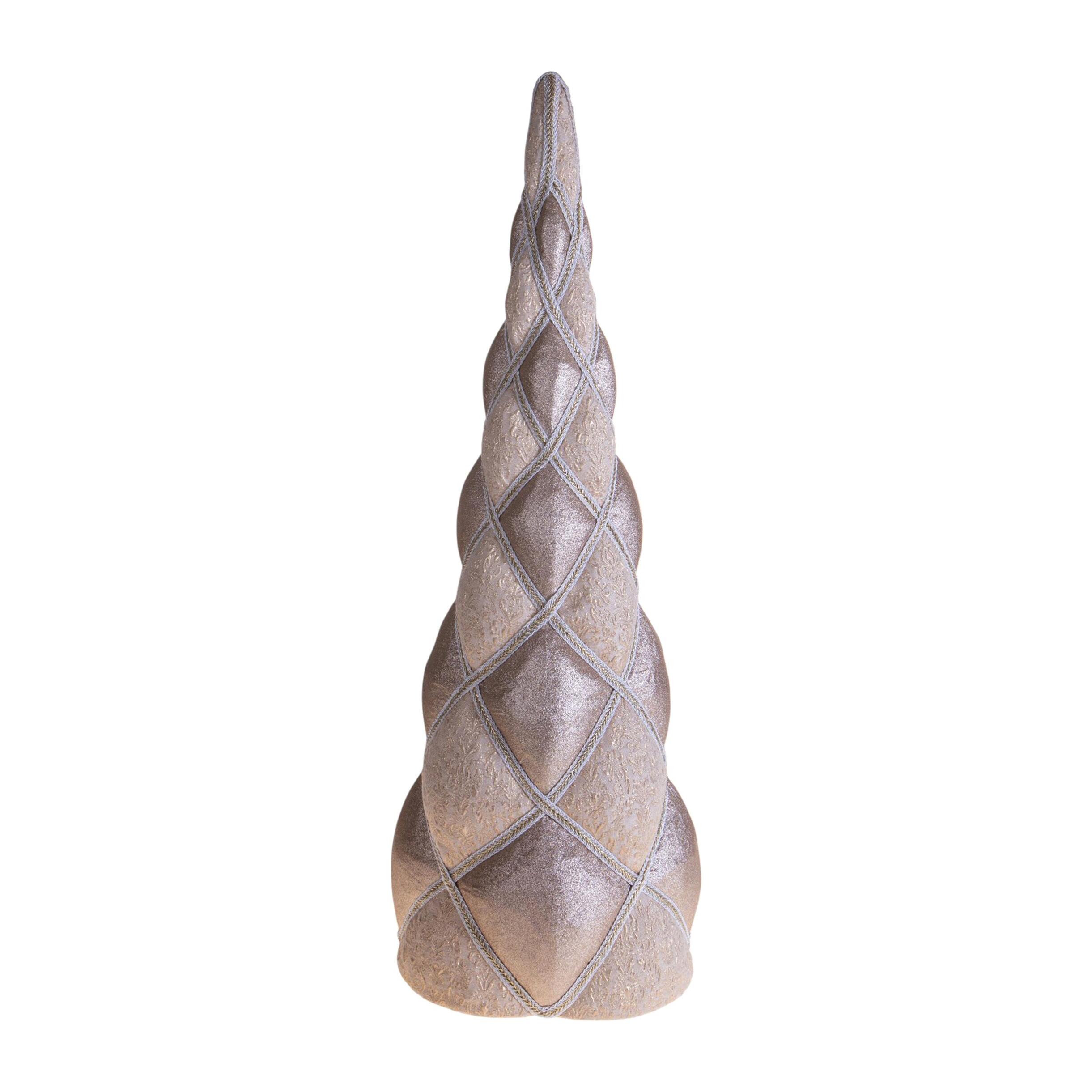 Cono 28xh79 cm con rombi - Pezzi 1 - ORO - Bianchi Dino SpA