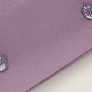 Funda de almohada algodón percal Best color lila malva 100% Algodón percal