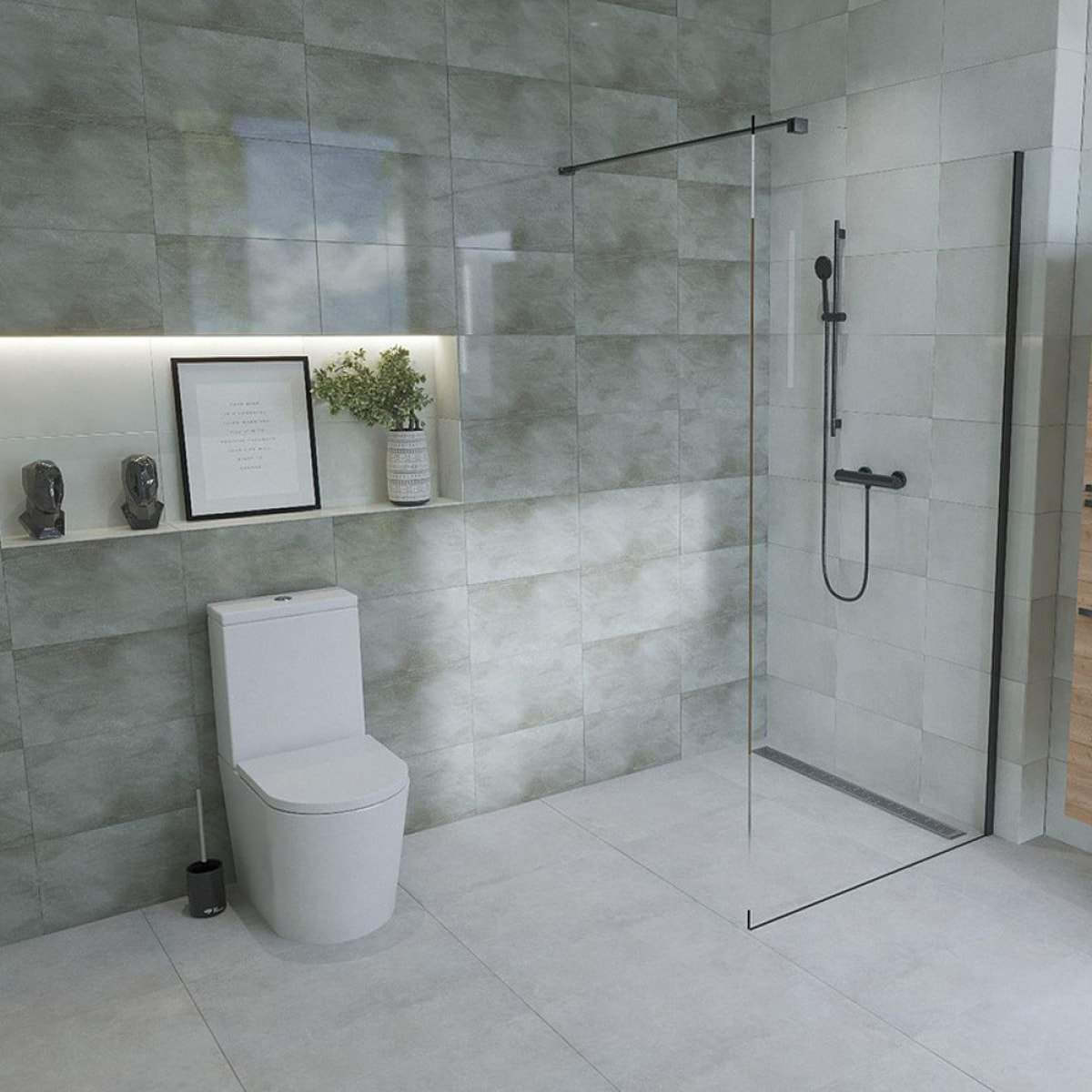 Brevis WC à poser sans bride + abattant softclose (SATBRE031RREXVPSN)