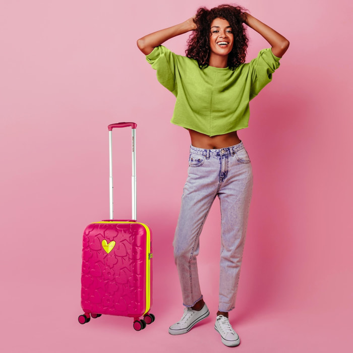 Maleta Pc Pequeña Agatha Ruiz De La Prada Iconic Fucsia