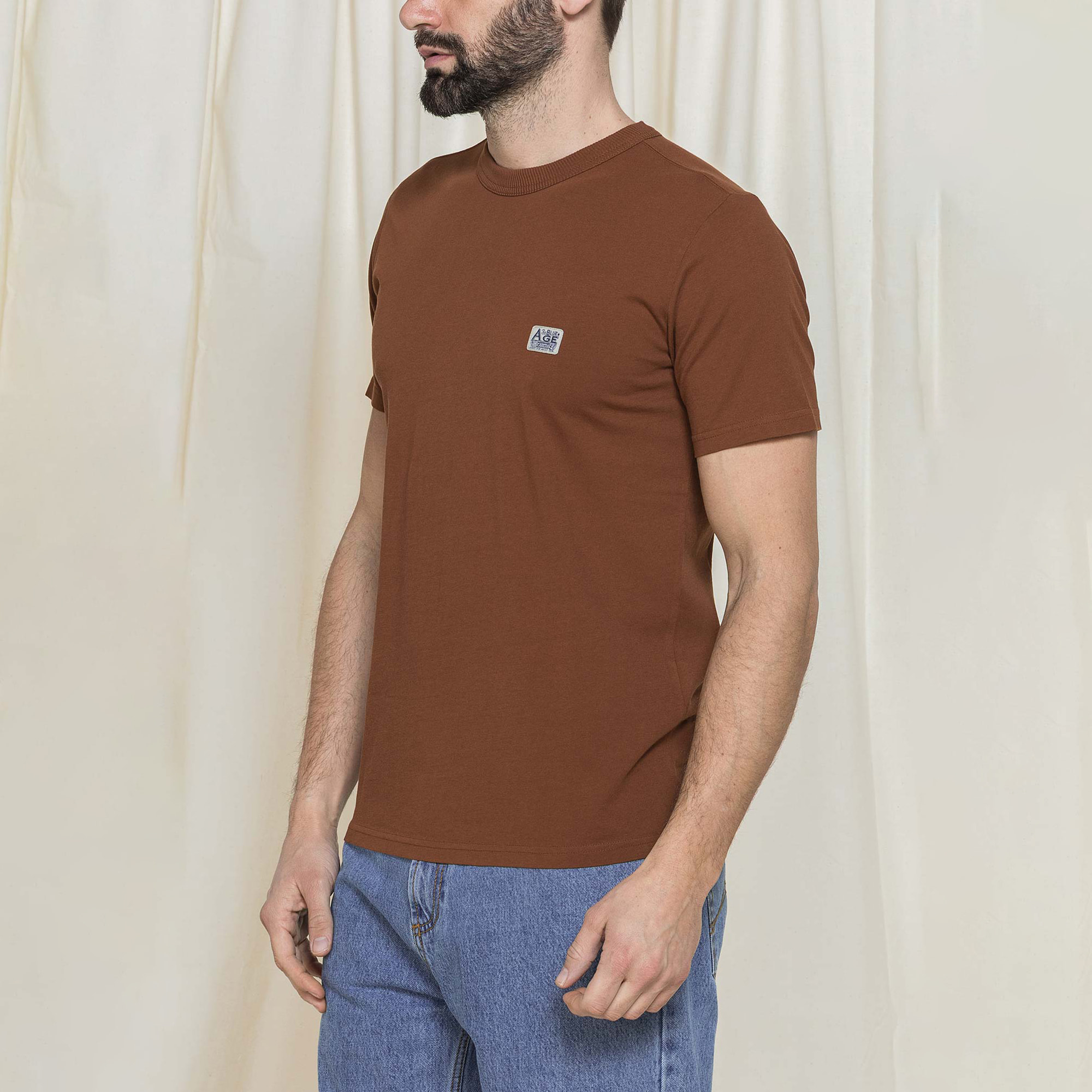 T-SHIRT VINTAGE CON PATCH CAPSULE CARRERA THE BLUE AGE REPLICA