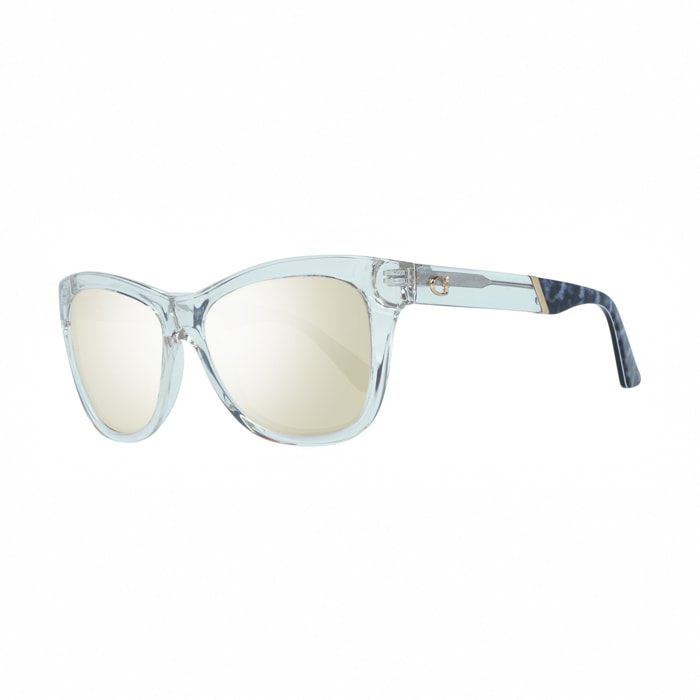 Guess - lunettes de soleil pour femme - transparent - indice de protection UV : catégorie 2