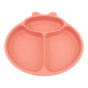 Set de repas Yumi 4 pièces coccinelle silicone