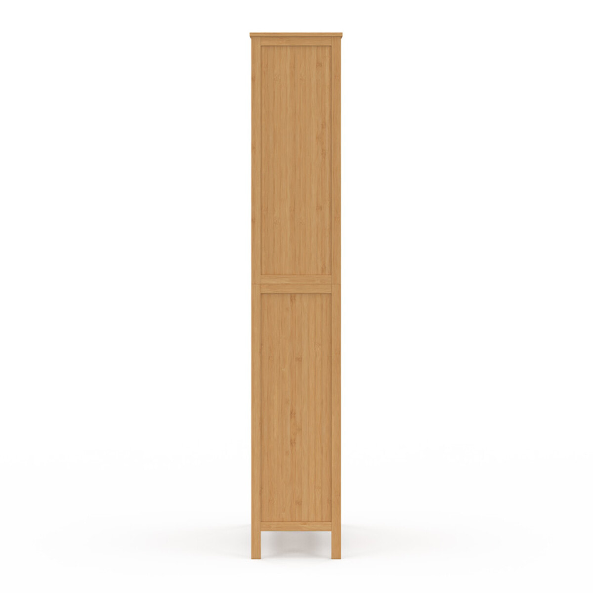 Armoire salle de bain Maya bambou 4 portes