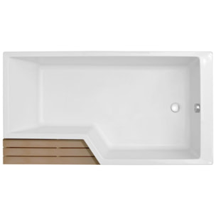 Baignoire bain douche JACOB DELAFON Neo blanc mat