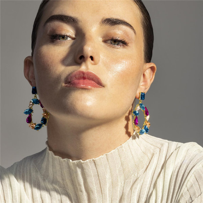 Pendientes Lux by Lux acabados oro 18k