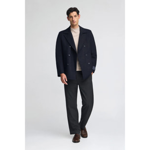 Abrigo Hanken azul marino con logo Polo Club