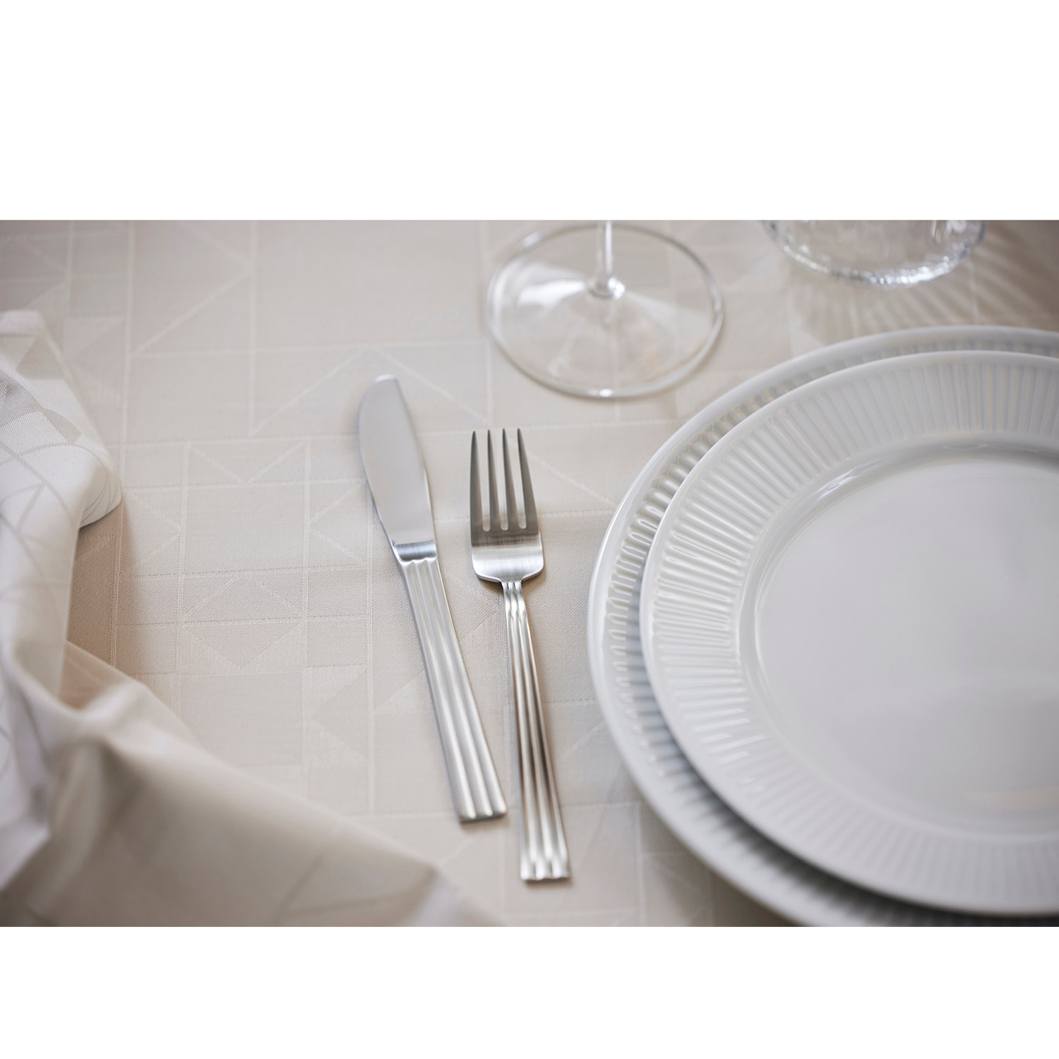 Nappe de noël Star Damas