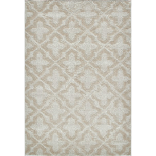 HARMONIE - Tapis motif géométrique crème