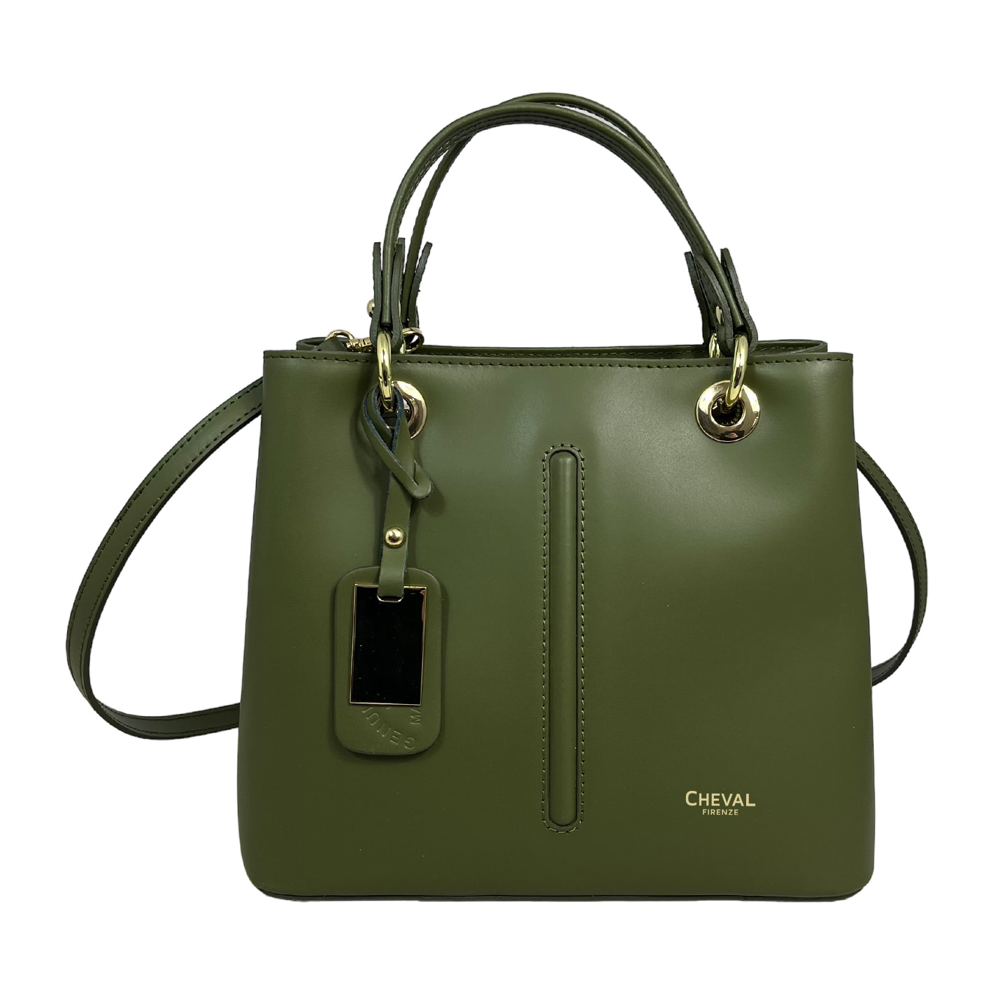 Bolso de Mano Cheval Firenze Errai Verde