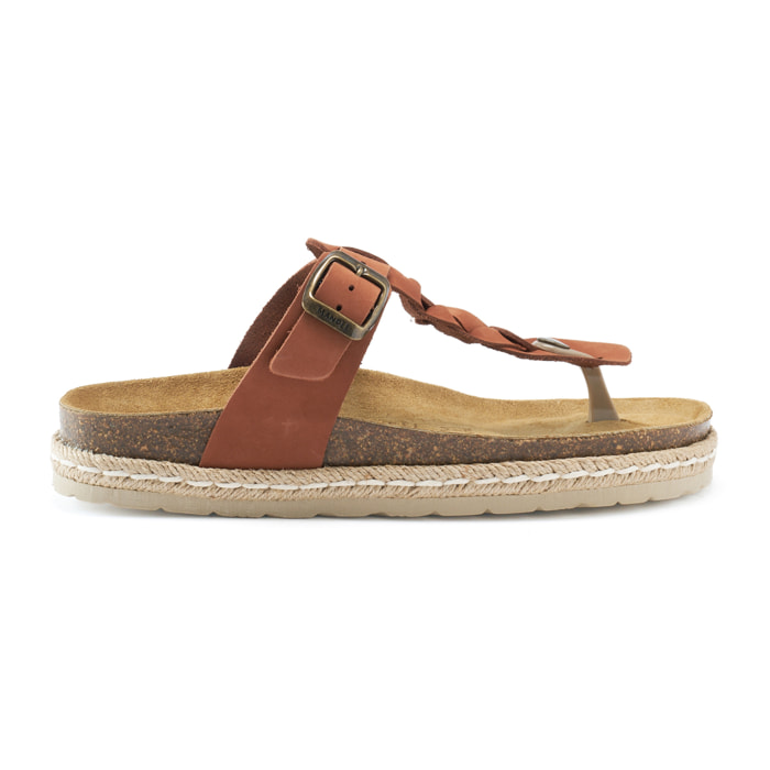 Sandalo Mandèl Marrone