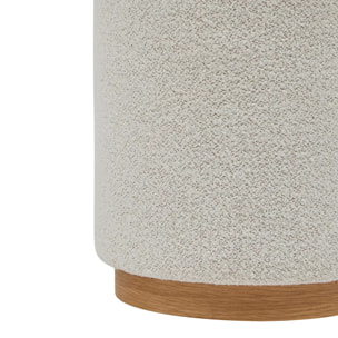 Pouf Nesky blanc