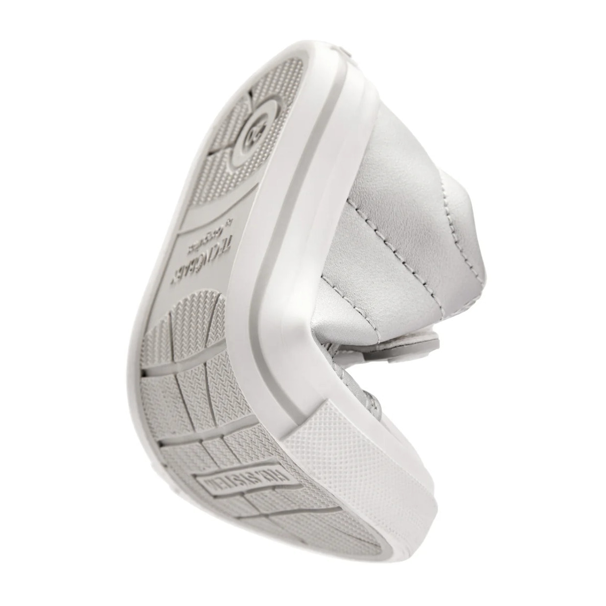 Sneakers per neonati con punta larga e design ecologico