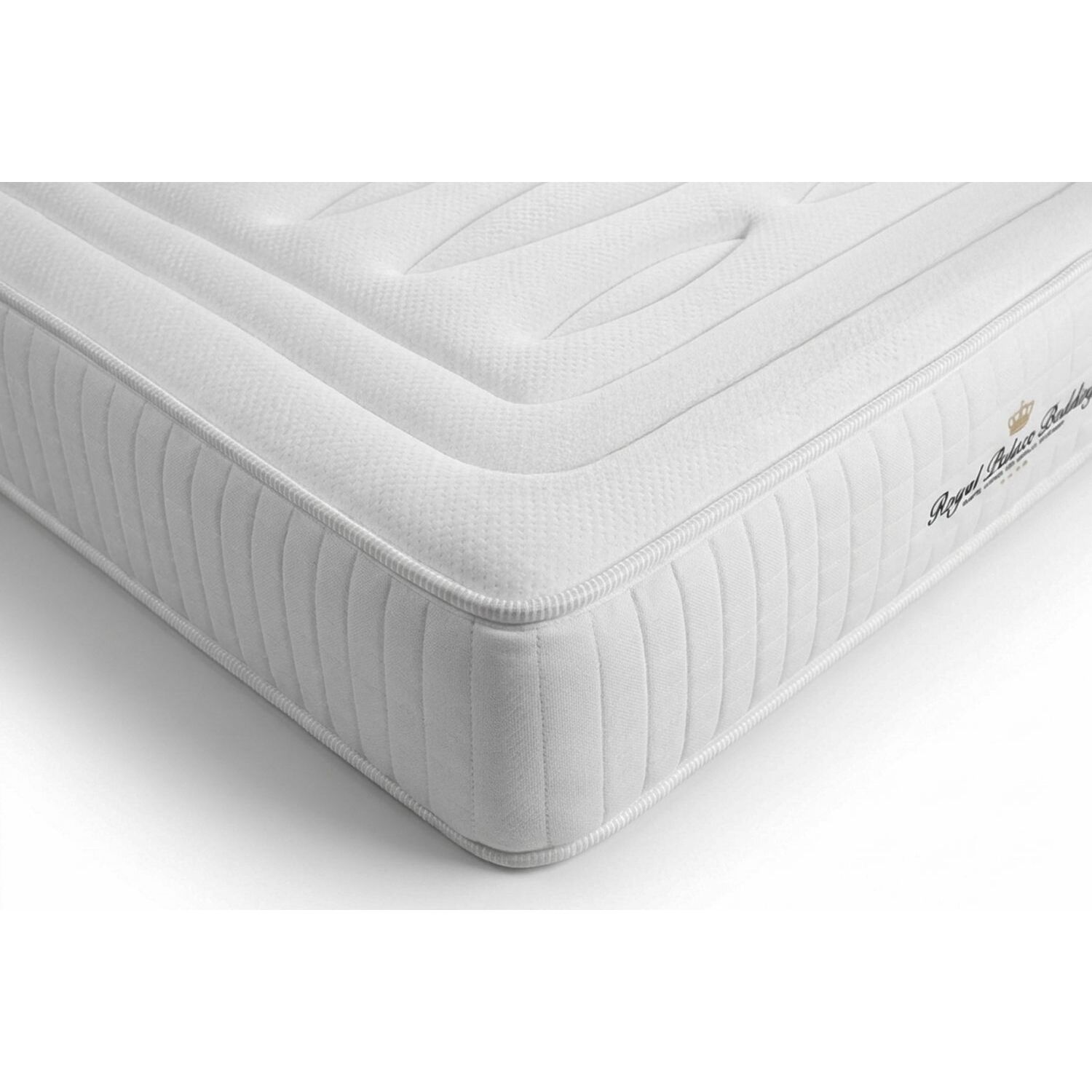 Ensemble - Matelas Ressorts ensachés et mémoire de forme 22cm d'épaisseur - 3 zones de confort - Confort ferme - Sommier tapissier en kit - 2 places