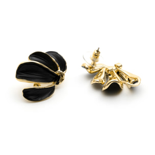 Pendientes Tamur acabado oro amarillo 18k