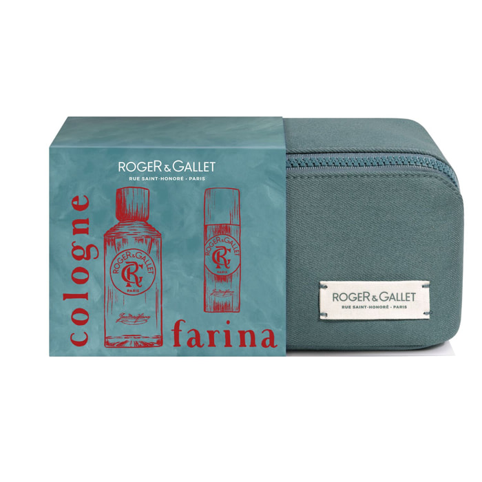 Jean-Marie Farina - Coffret Eau de Cologne 100ml + Déodorant 150 ml