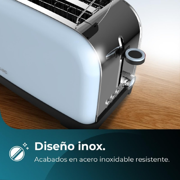 Cecotec Tostapane Toastin' time 1500 Blue