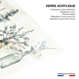 Tableau fleurs Boutures d'été Tableau plexiglas