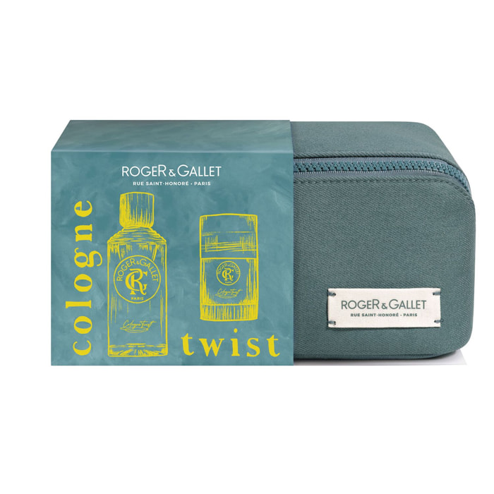 Cologne Twist - Coffret Eau de Cologne 100ml + Déodorant 50g