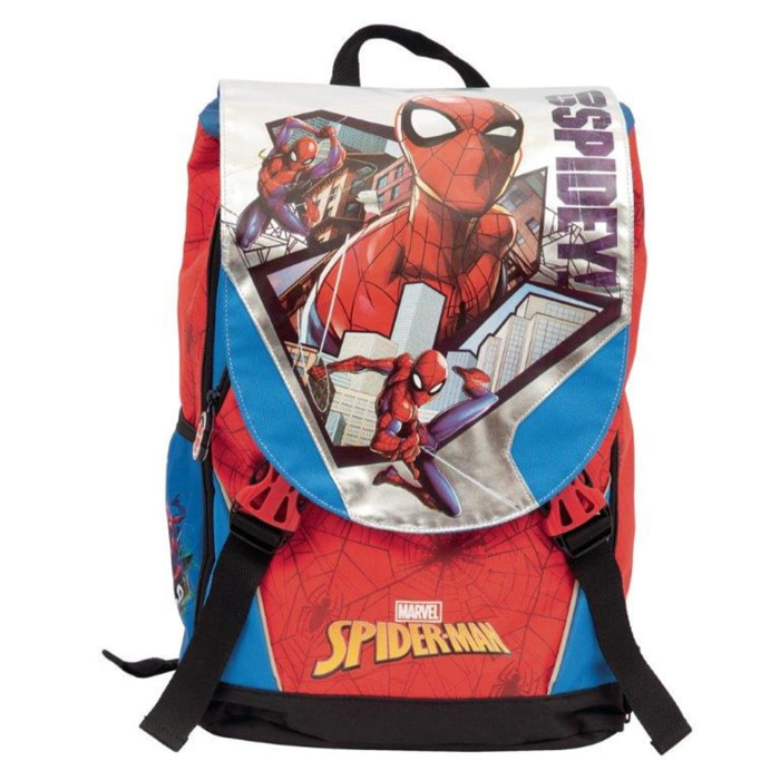 Zaino Scuola Estensibile Spiderman Auguri Preziosi Lui Auguri Preziosi Multicolor
