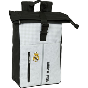 Mochila solapa para portatil 15,6 real madrid 1ª equip. 24/25