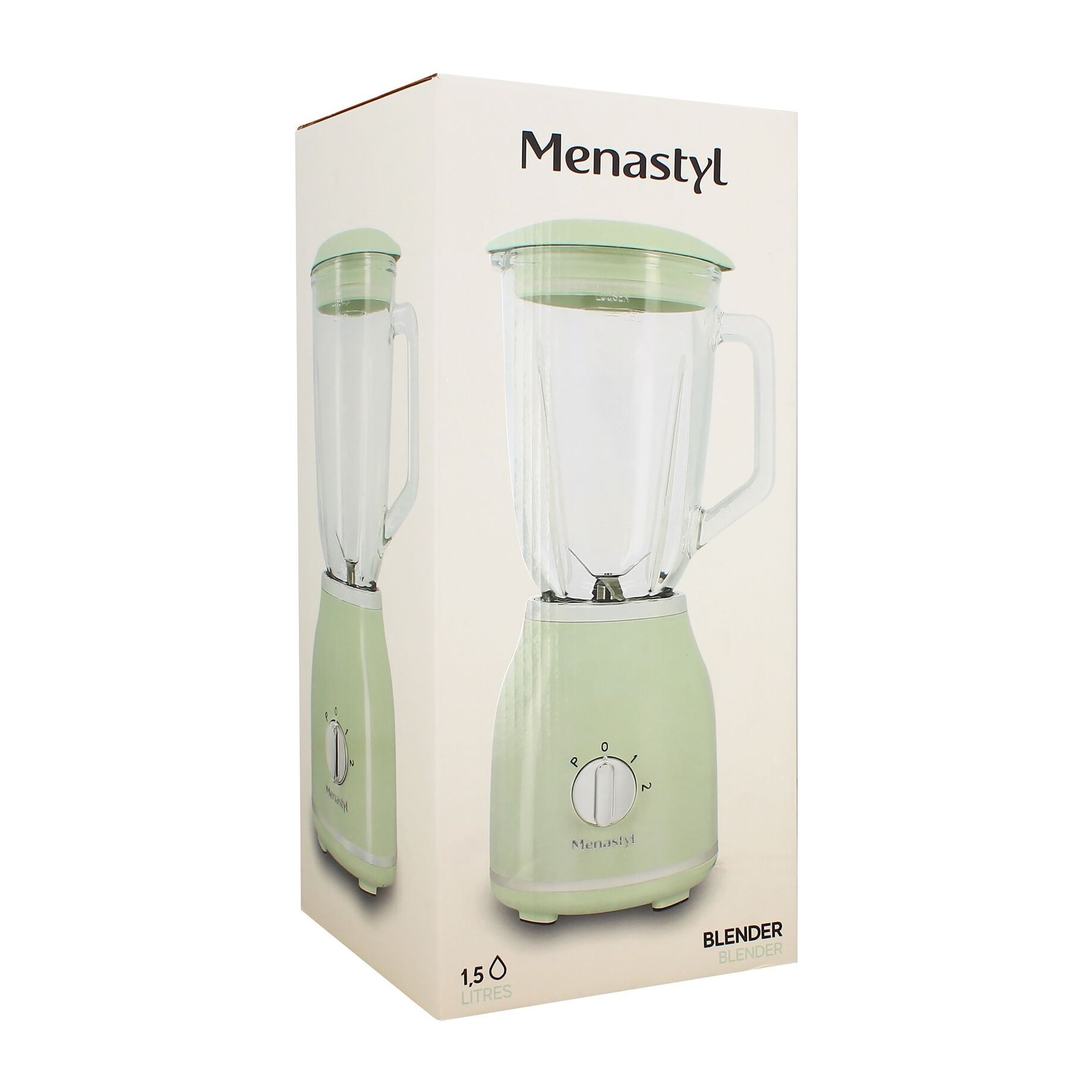 Blender 1,5L celadon  RETRO