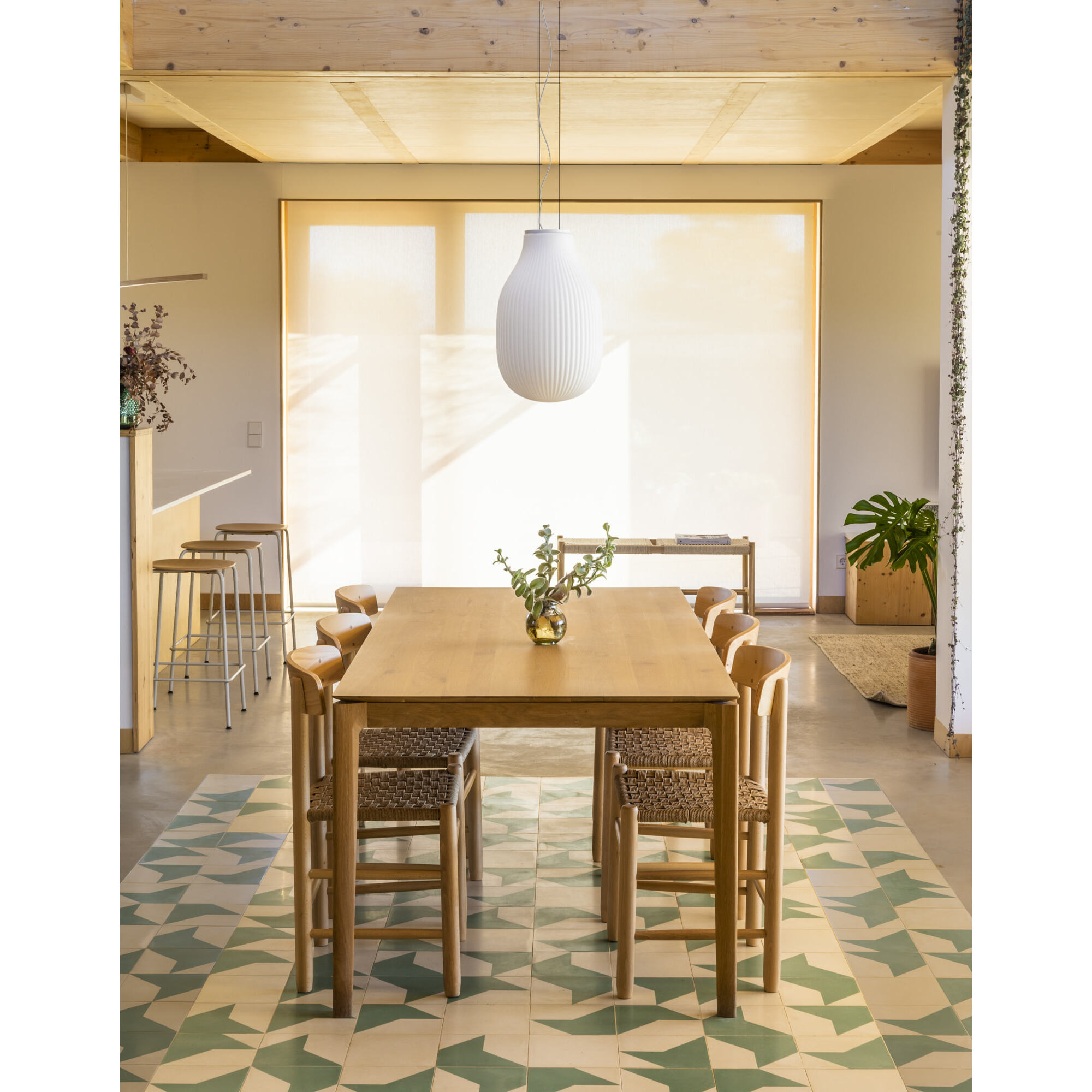 ISABELLE 310 Lampe suspension blanche