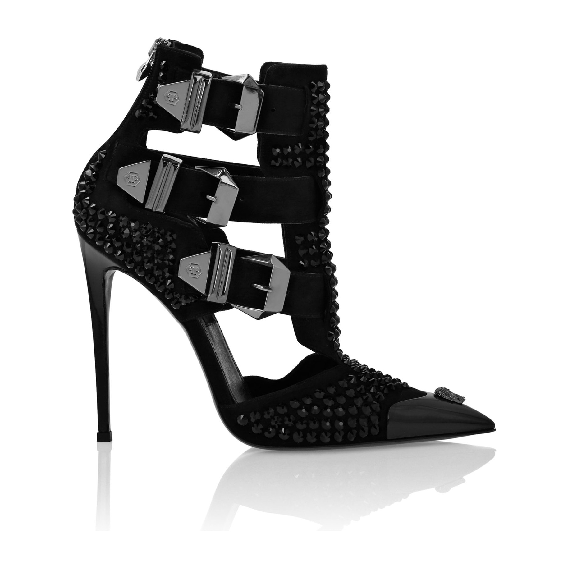 PHILIPP PLEIN Sandalias Tacones Altos SKULL