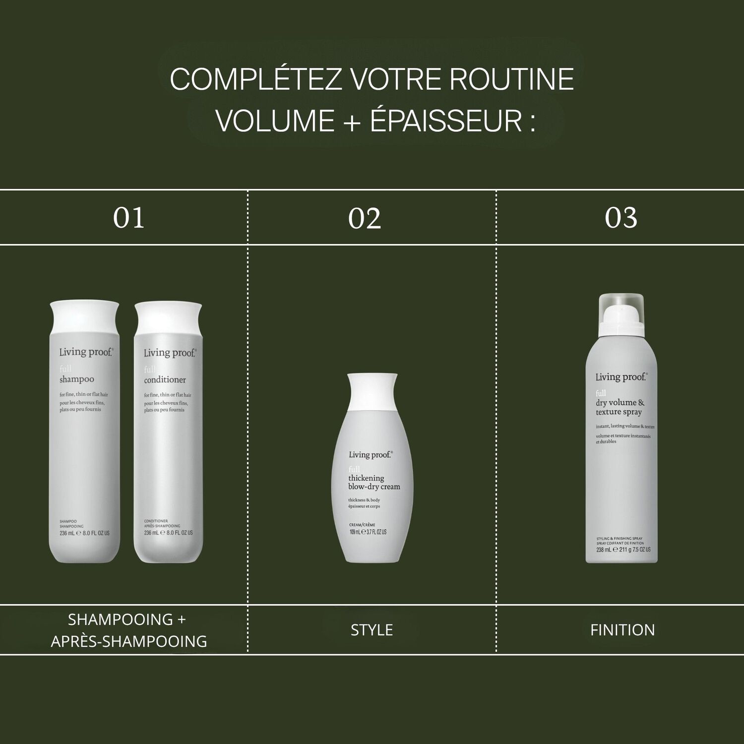 Full - Crème Épaississante pour Brushing 109 ml