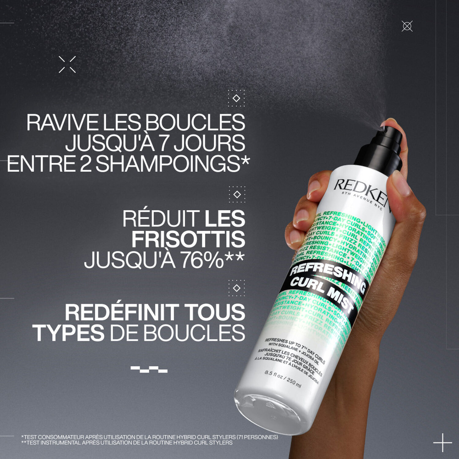 Styling Hybrid Curl Stylers - Brume Revitalisante Boucles 250 ml