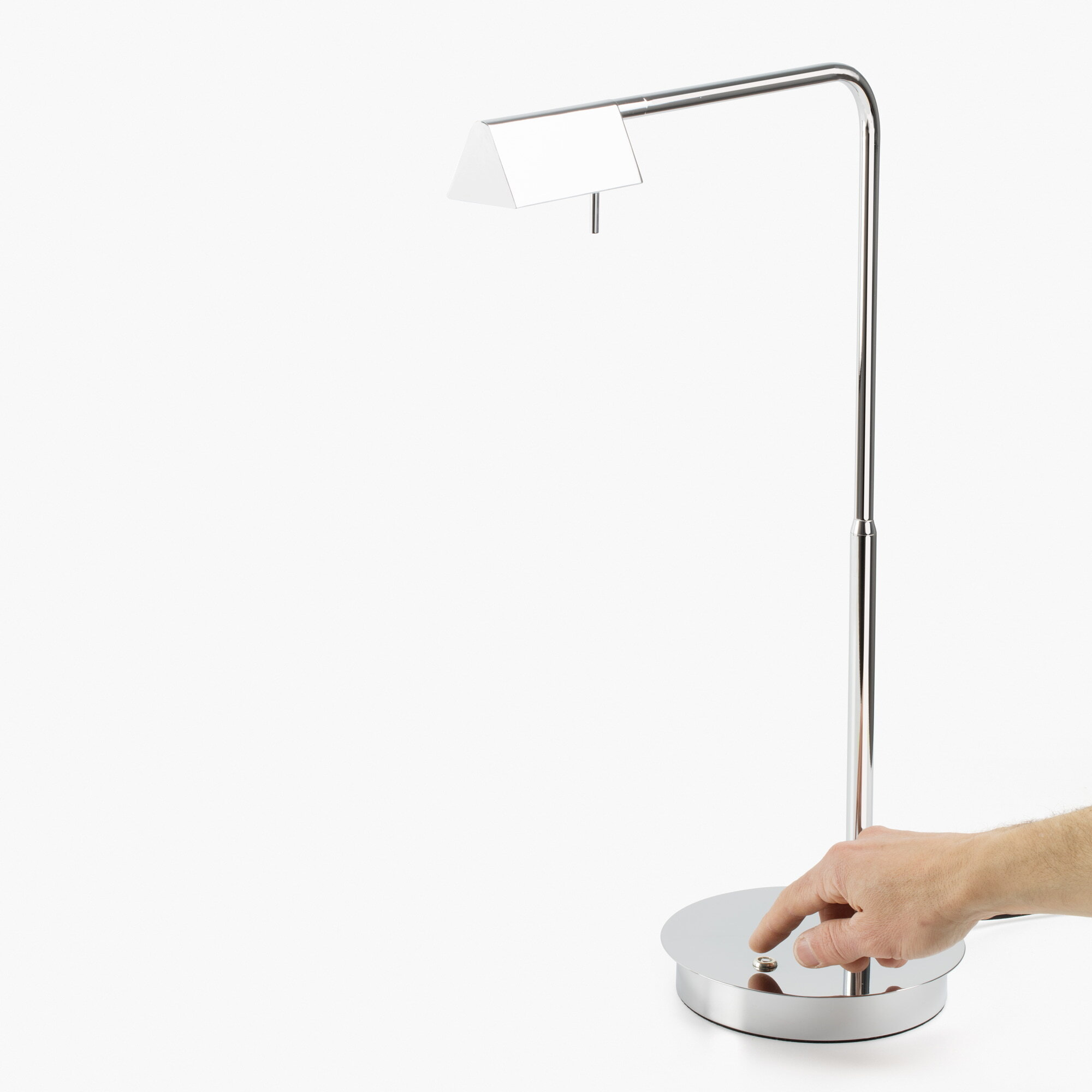 ACADEMY Lampe de table chrome