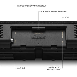 Barre de son MARSHALL HESTON 60 Noire