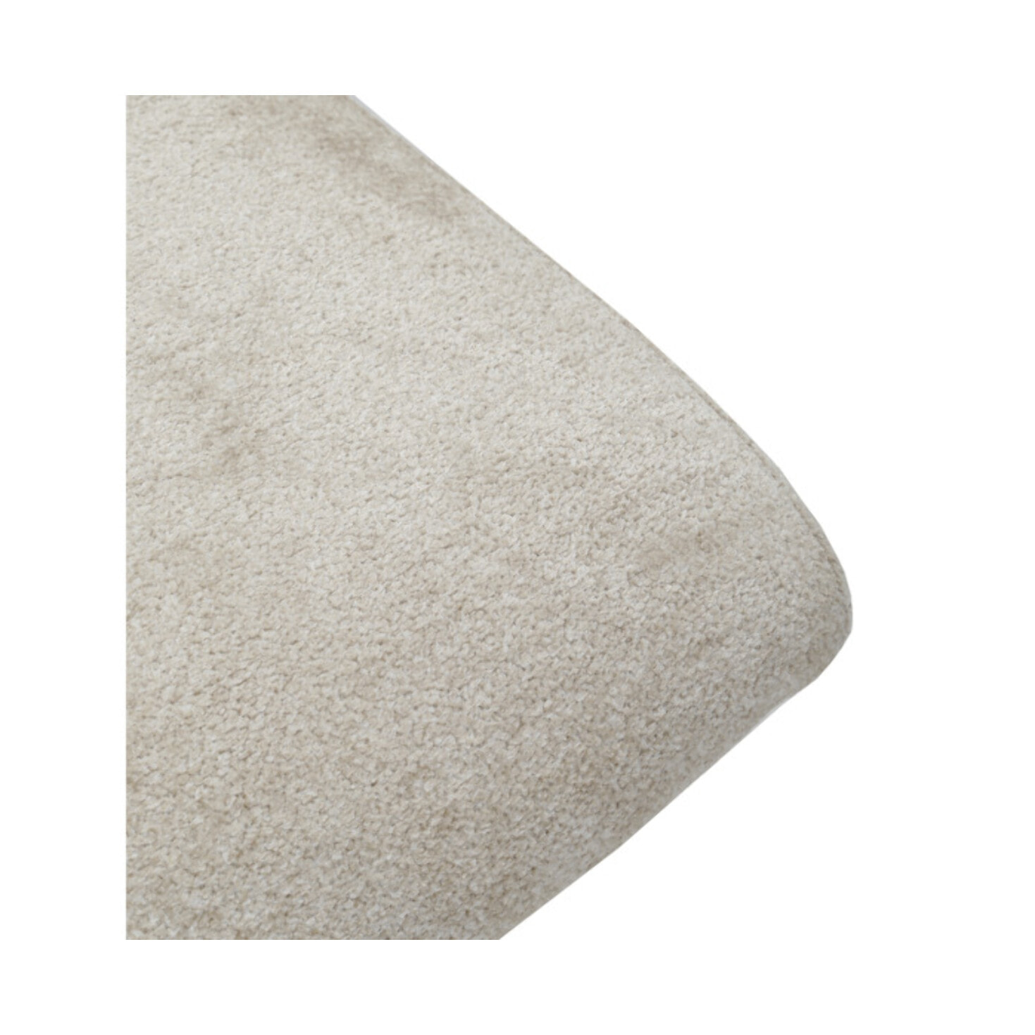 Chaise rotative 360° capitonnée en tissu et pieds métal - 3 coloris - LILA