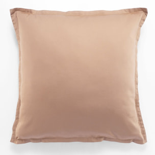 Paire de Taies D'oreiller 100% Satin De Coton 110fils Rose