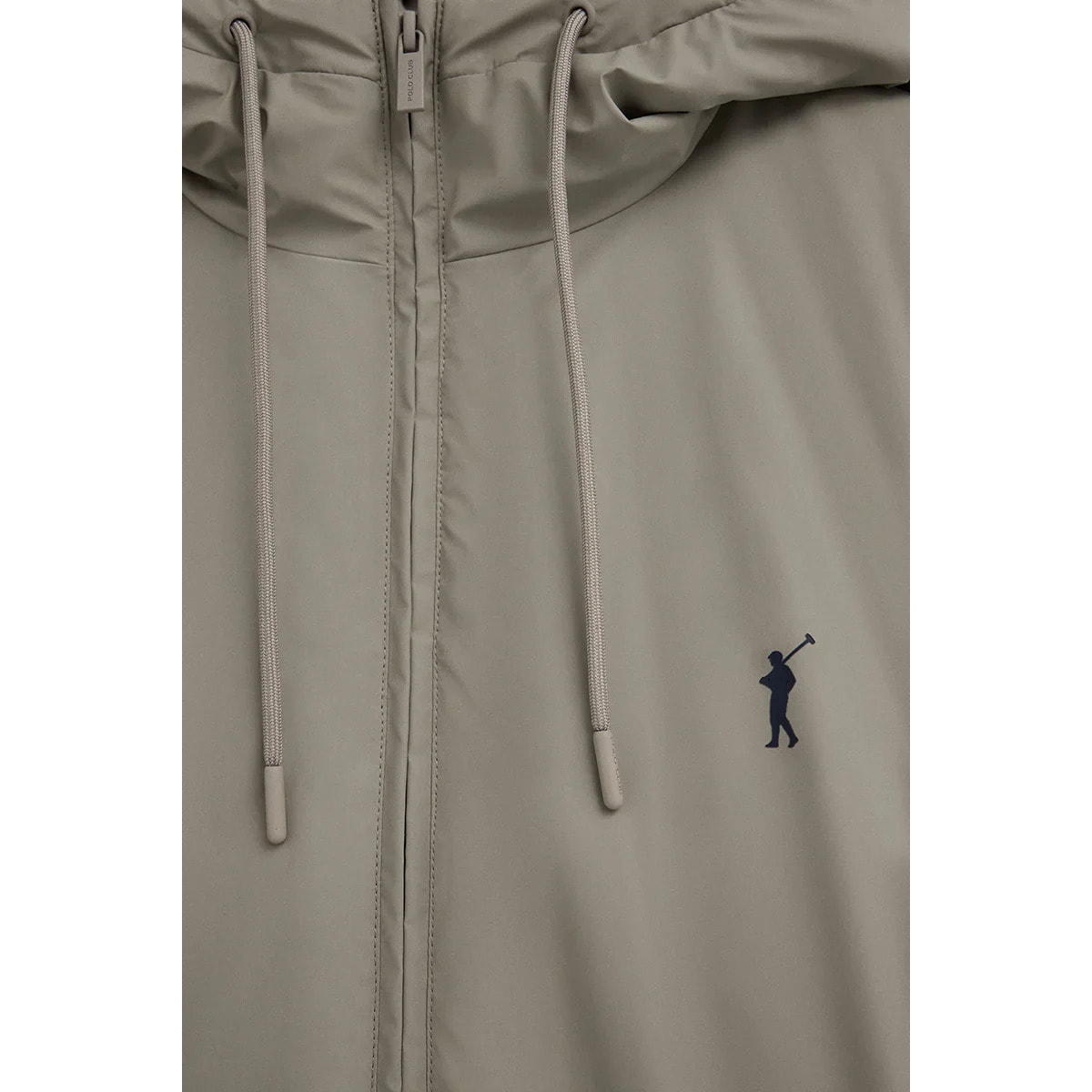 Chaqueta Dorsey color piedra con logo Rigby Go