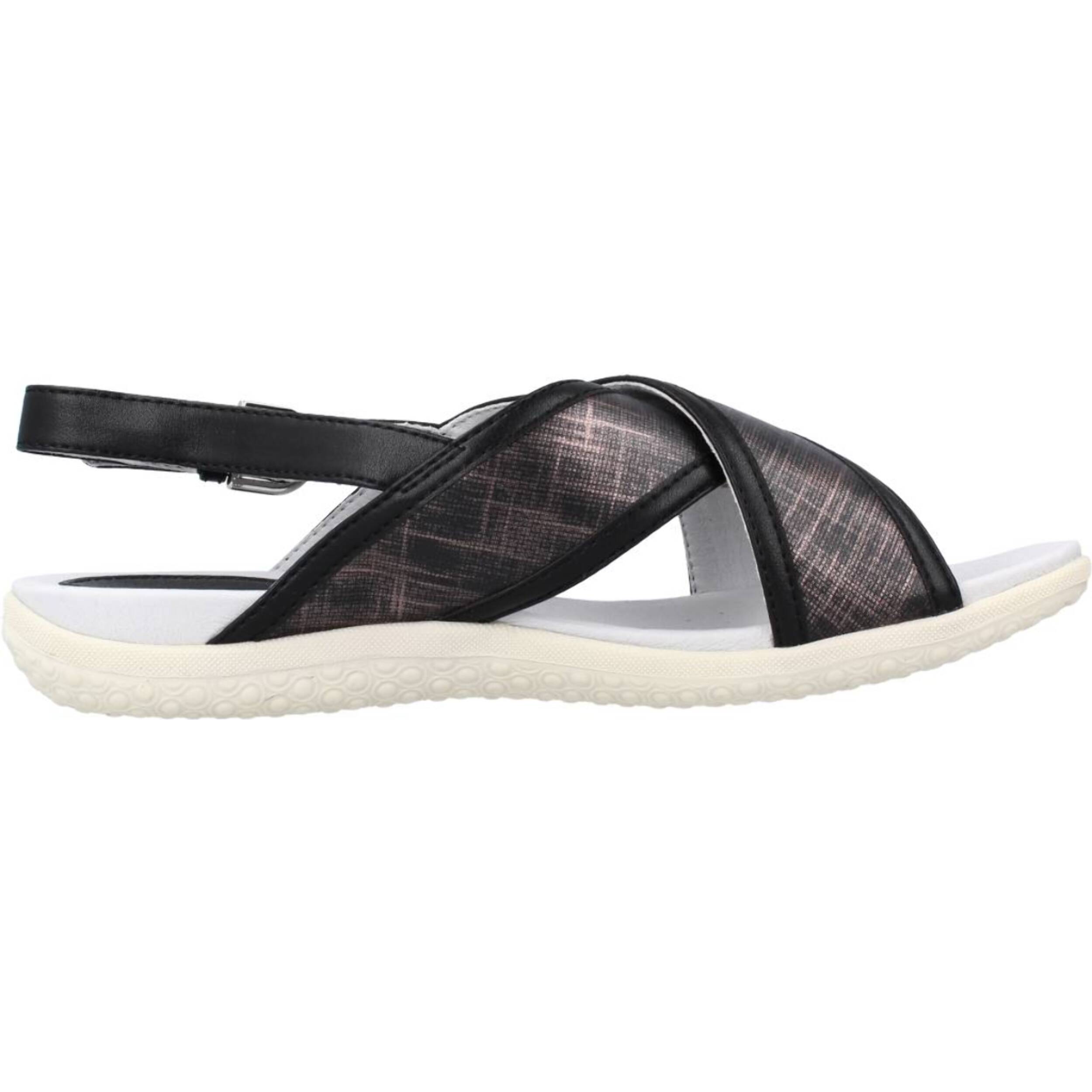 Sandalias Mujer de la marca GEOX  modelo D SANDAL VEGA NEGRO