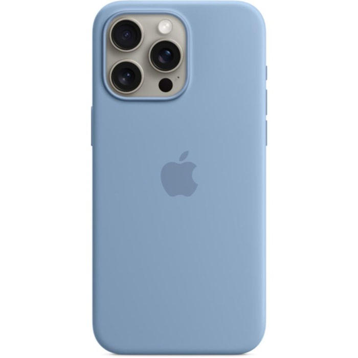 Coque APPLE iPhone 15 Pro Max MagSafe Bleu d'hiver