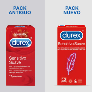 PRESERVATIVOS SENSITIVO SUAVE - 48 CONDONES