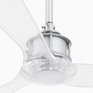 JUST FAN M LED Ventilatore cromo