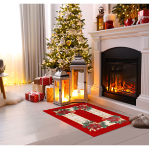 Tappeto Ingresso Arredo Natalizio Stella di Natale