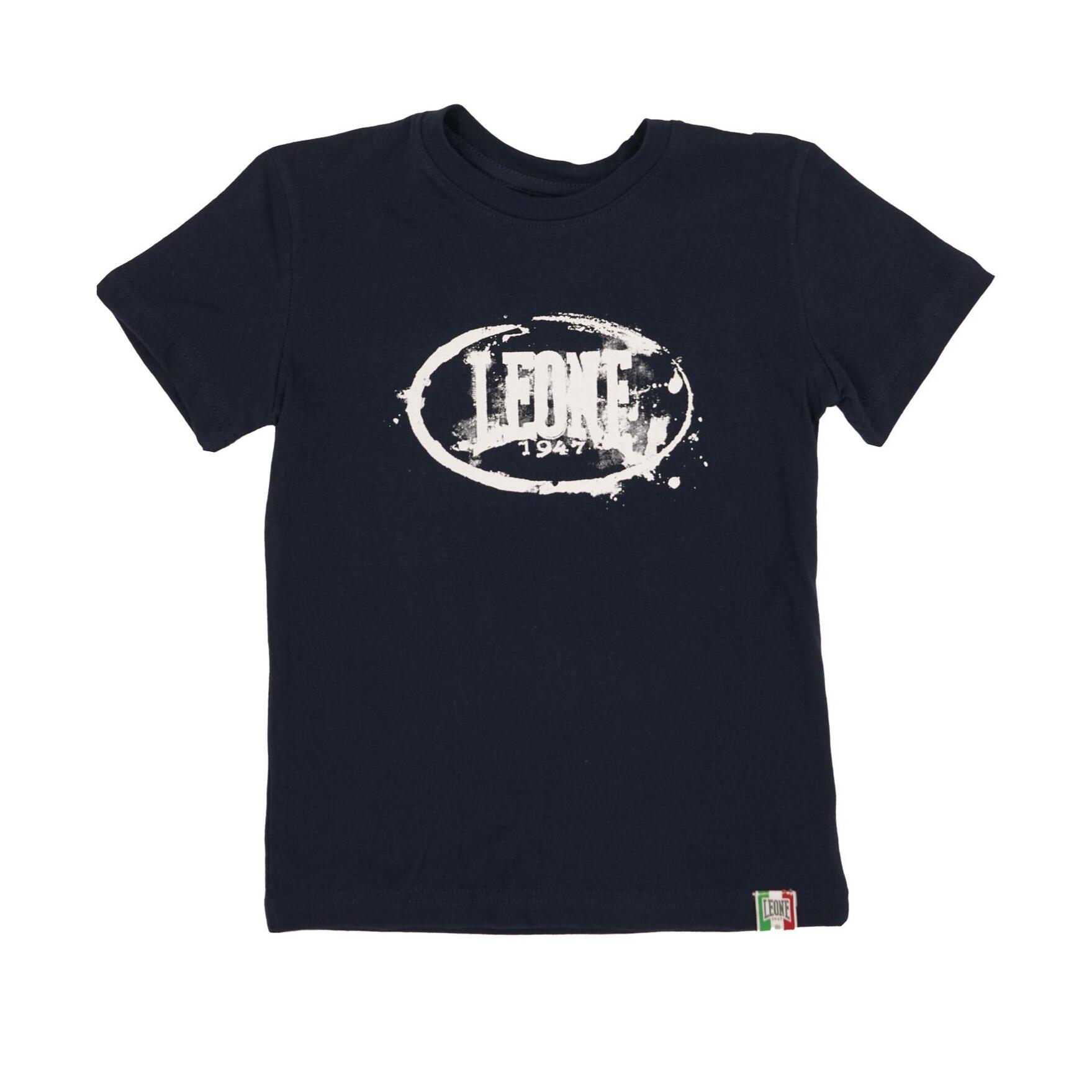 Camiseta básica infantil logo estampado