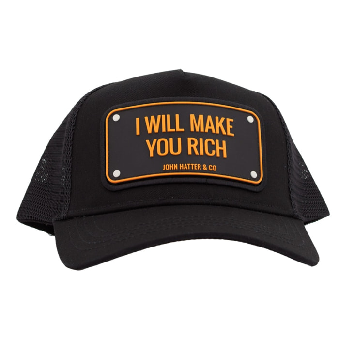 GORRA JOHN HATTER CO  I WILL MAKE YOU RICH