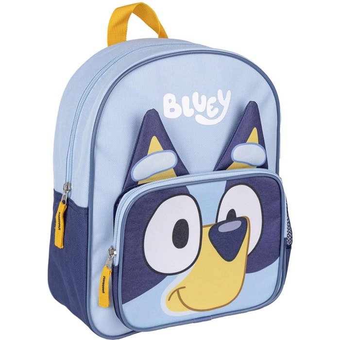 Mochila Infantil Escolar Aplicaciones Bluey